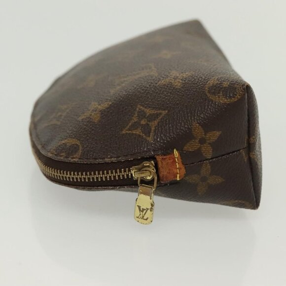 LOUIS VUITTON Monogram Pochette Cosmetic PM Pouch M43998 LV Auth 137257 - Picture 4 of 16